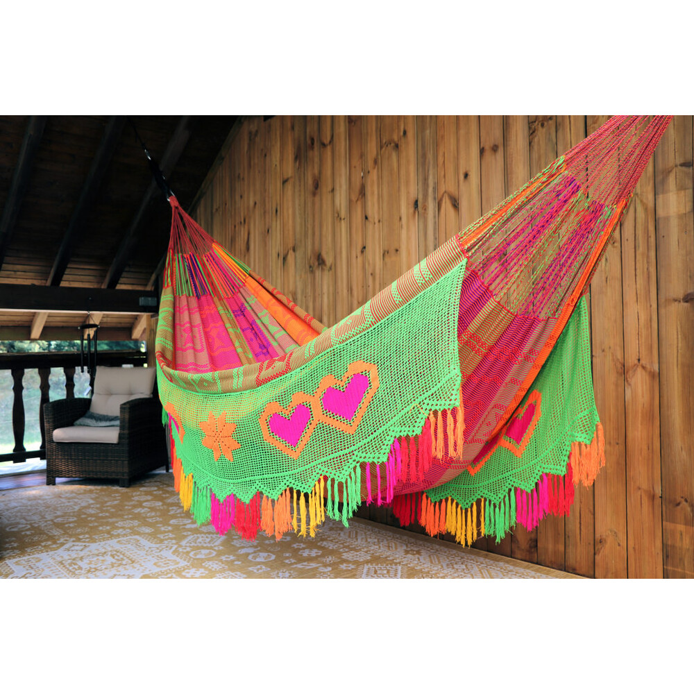 Hamac tissé main XXL en acrylique 19 Camila