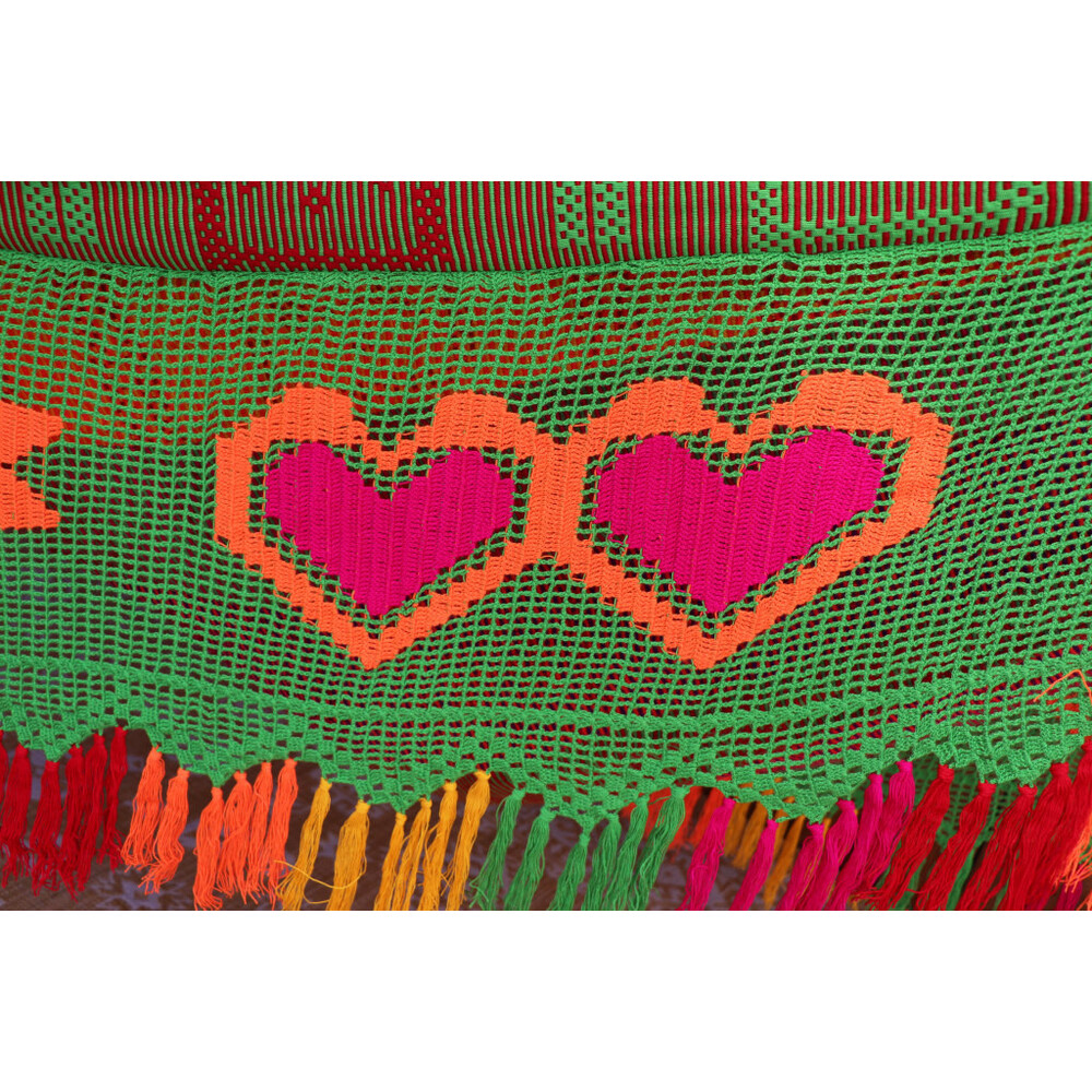 Hamac tissé main XXL en acrylique 19 Camila