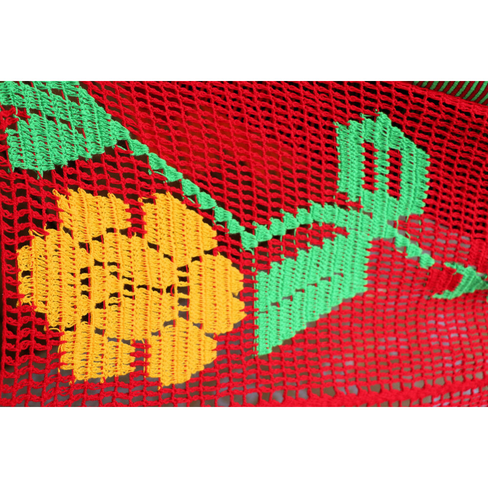 Hamac tissé main XXL en acrylique 21 Jimena