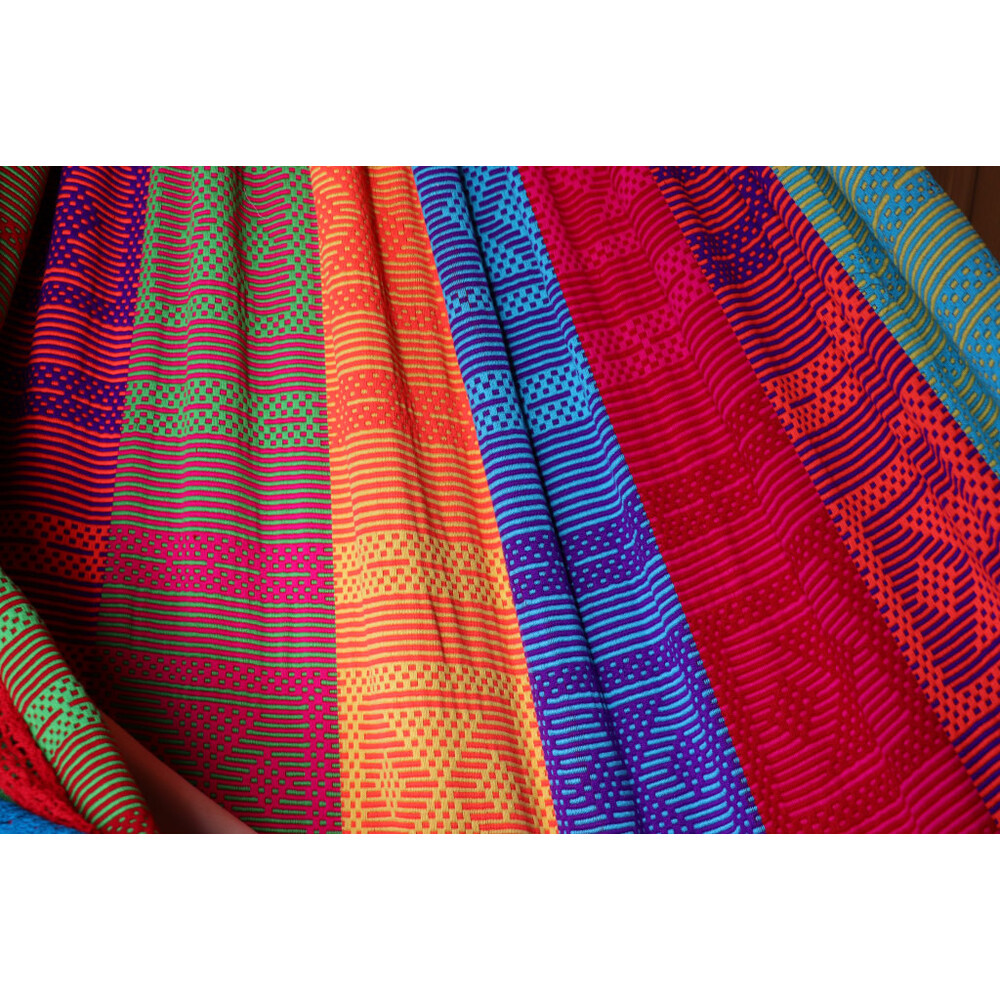 Hamac tissé main XXL en acrylique 21 Jimena