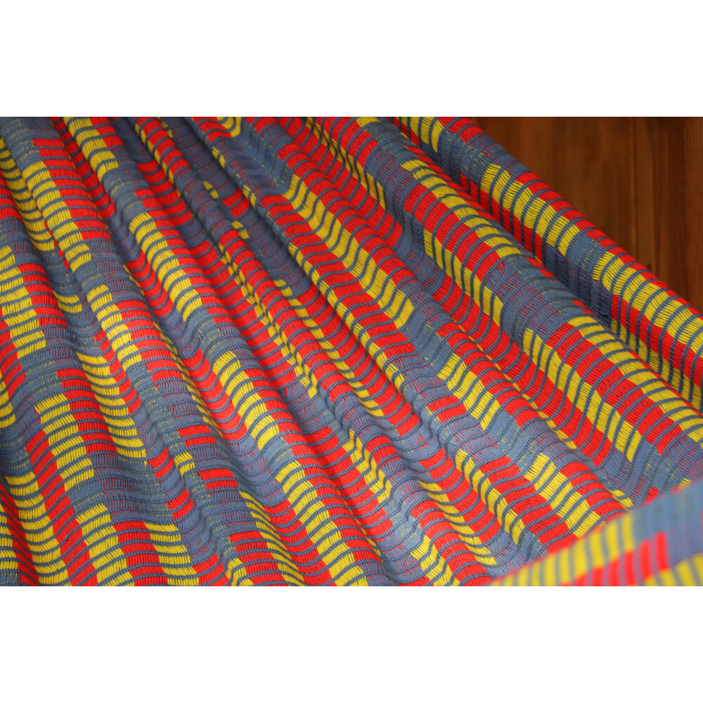 Hamac Wayuu Chinchorro bleu 41