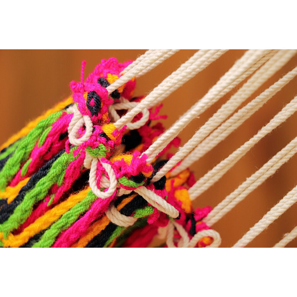 Hamac Wayuu Chinchorro Rose 40