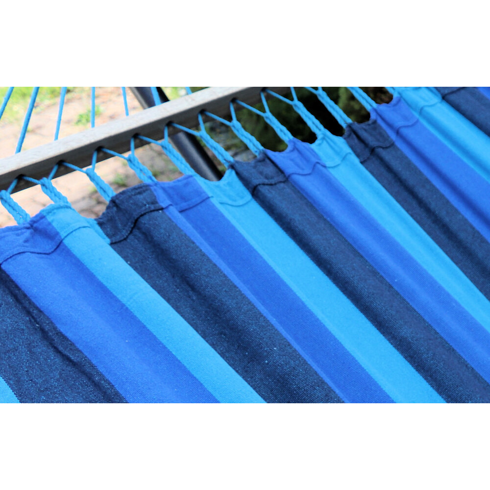 hamac à barres XL Bleu