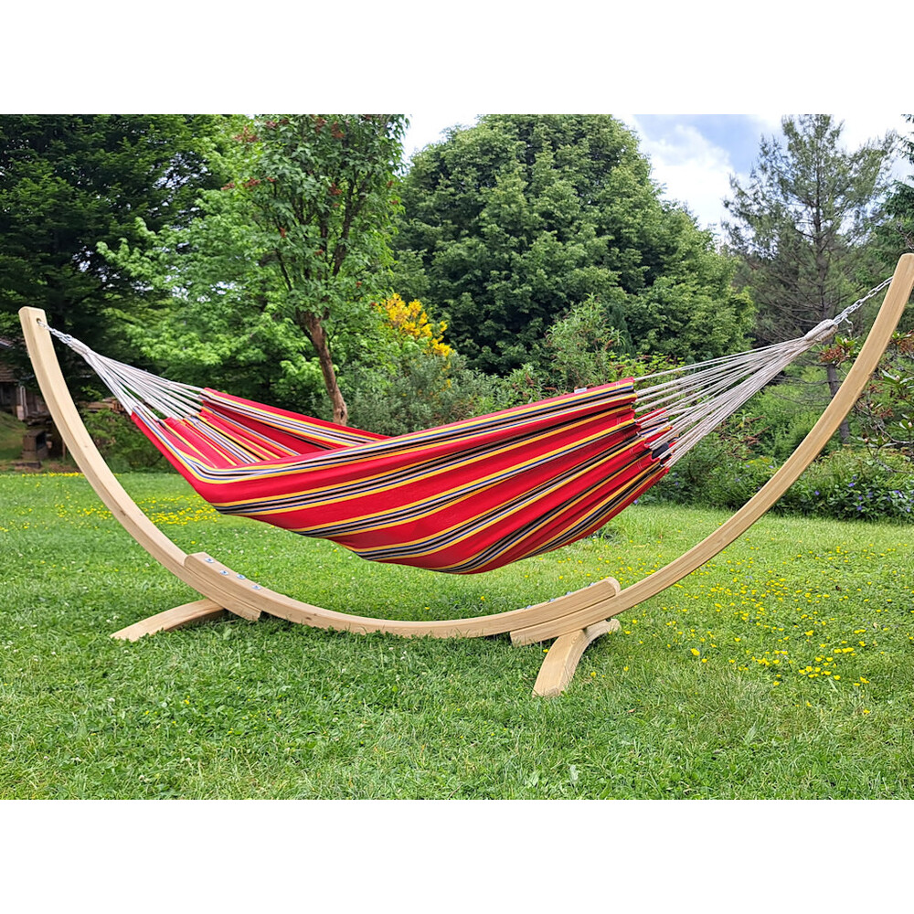 Support hamac Apollo + hamac simple San-Andrès rouge