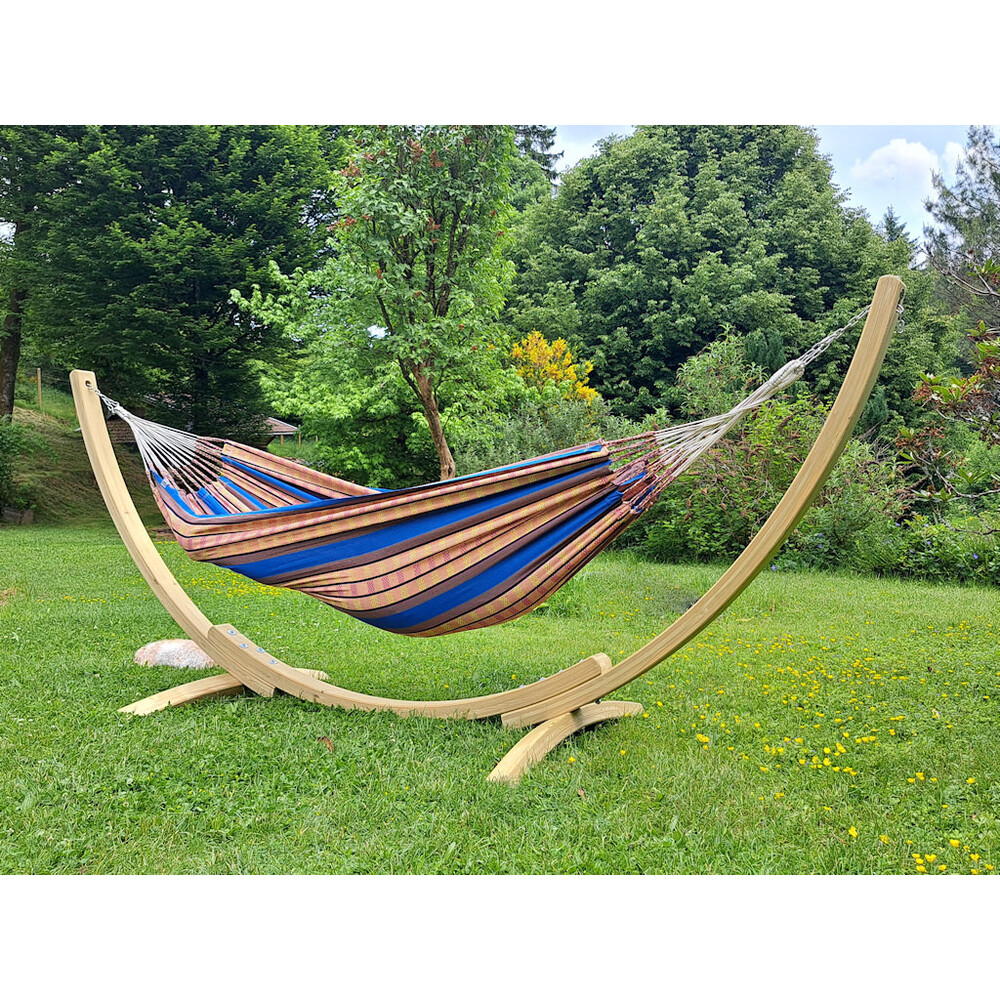 Support Apollo + solo Carthagène bleu