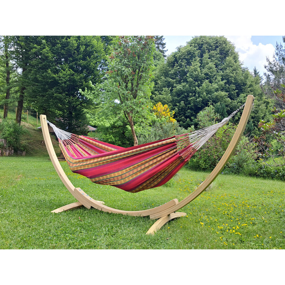 Support Apollo + solo Carthagène rouge