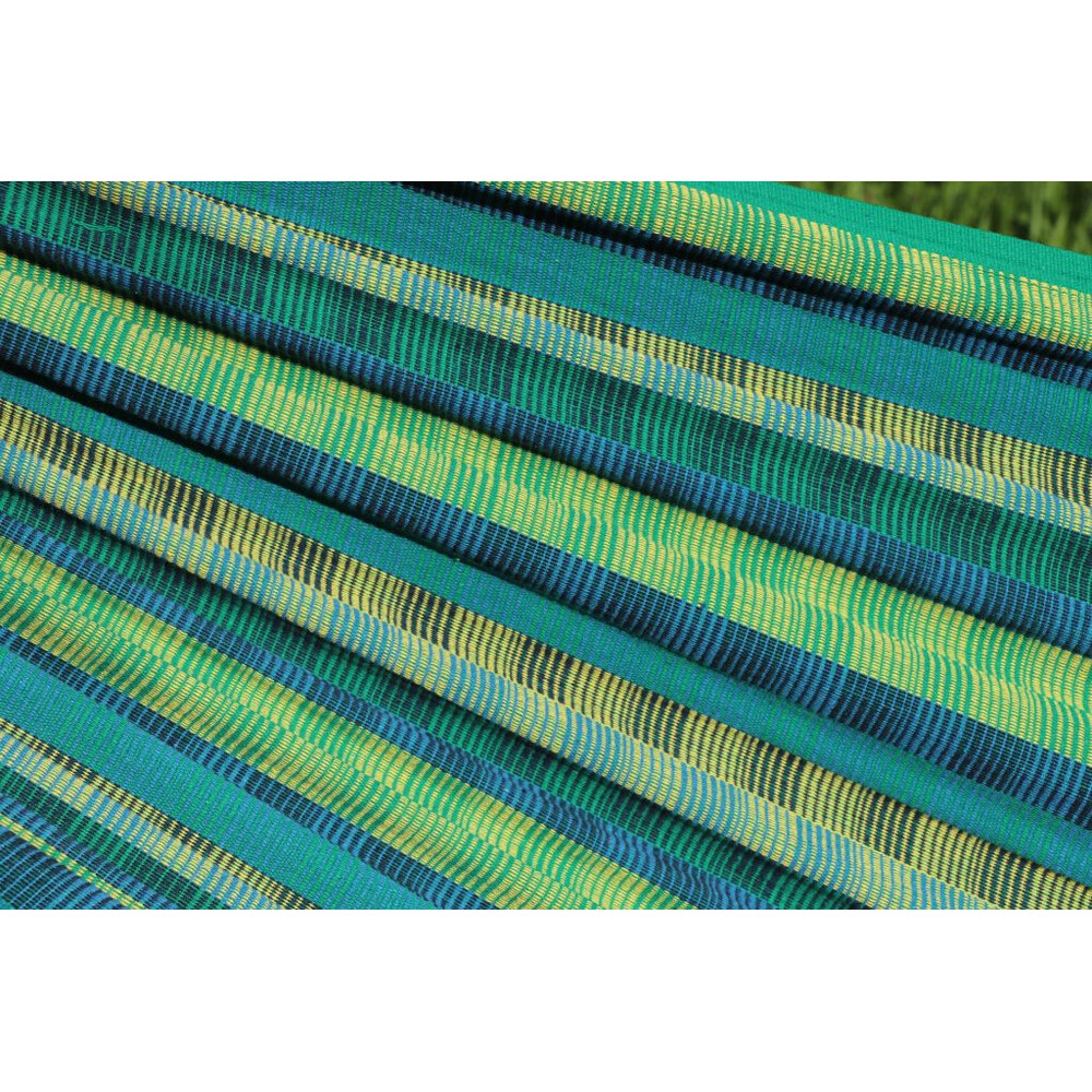 Set Hamac double Colombia Esmeralda Luxe sur pied