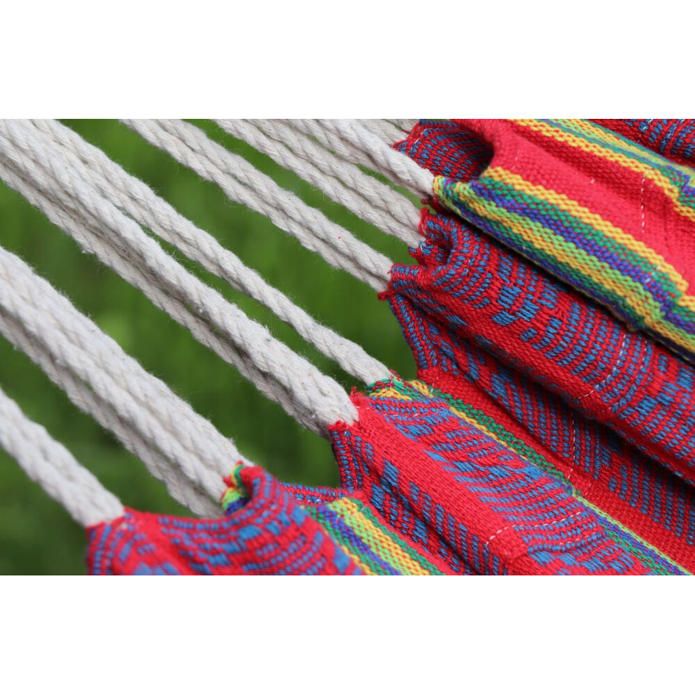 Set Hamac double Cali Violet sur pied Sumo Grande