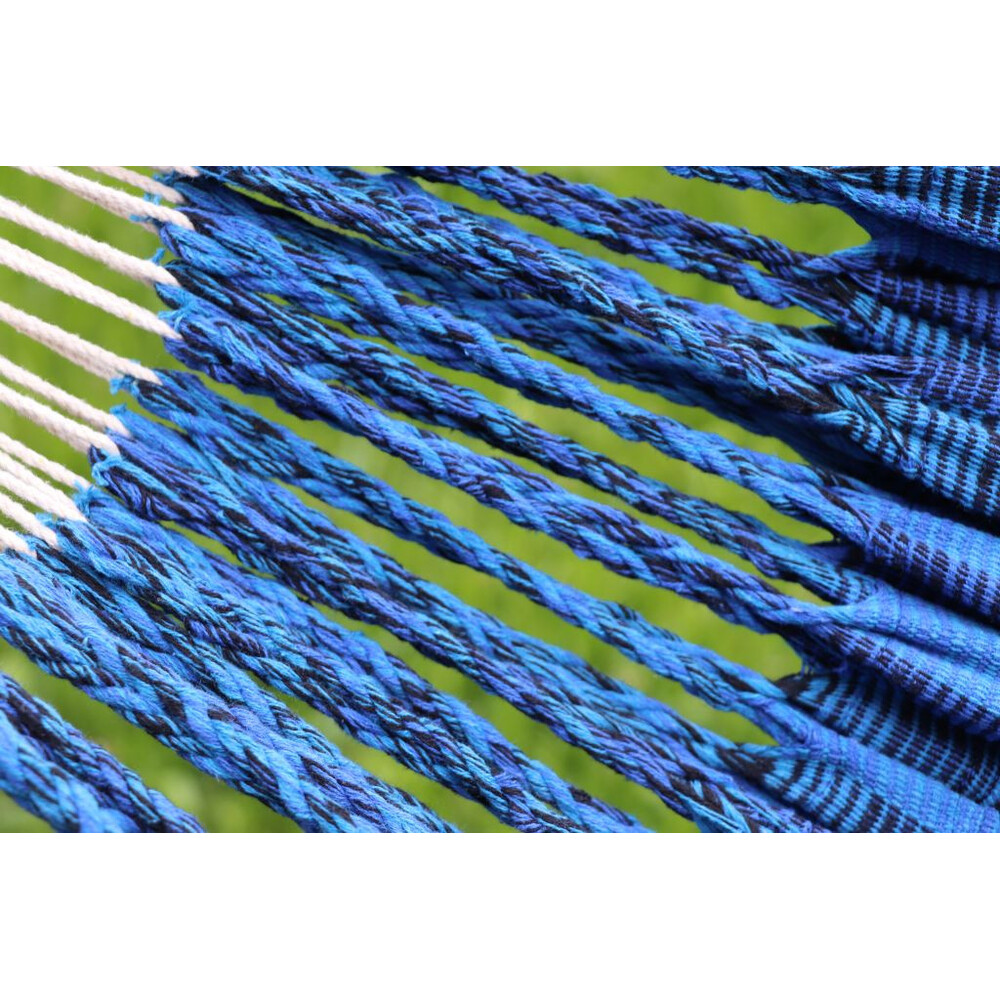 et Hamac double Colombia Azul Luxe sur pied Sumo Grande - élégance