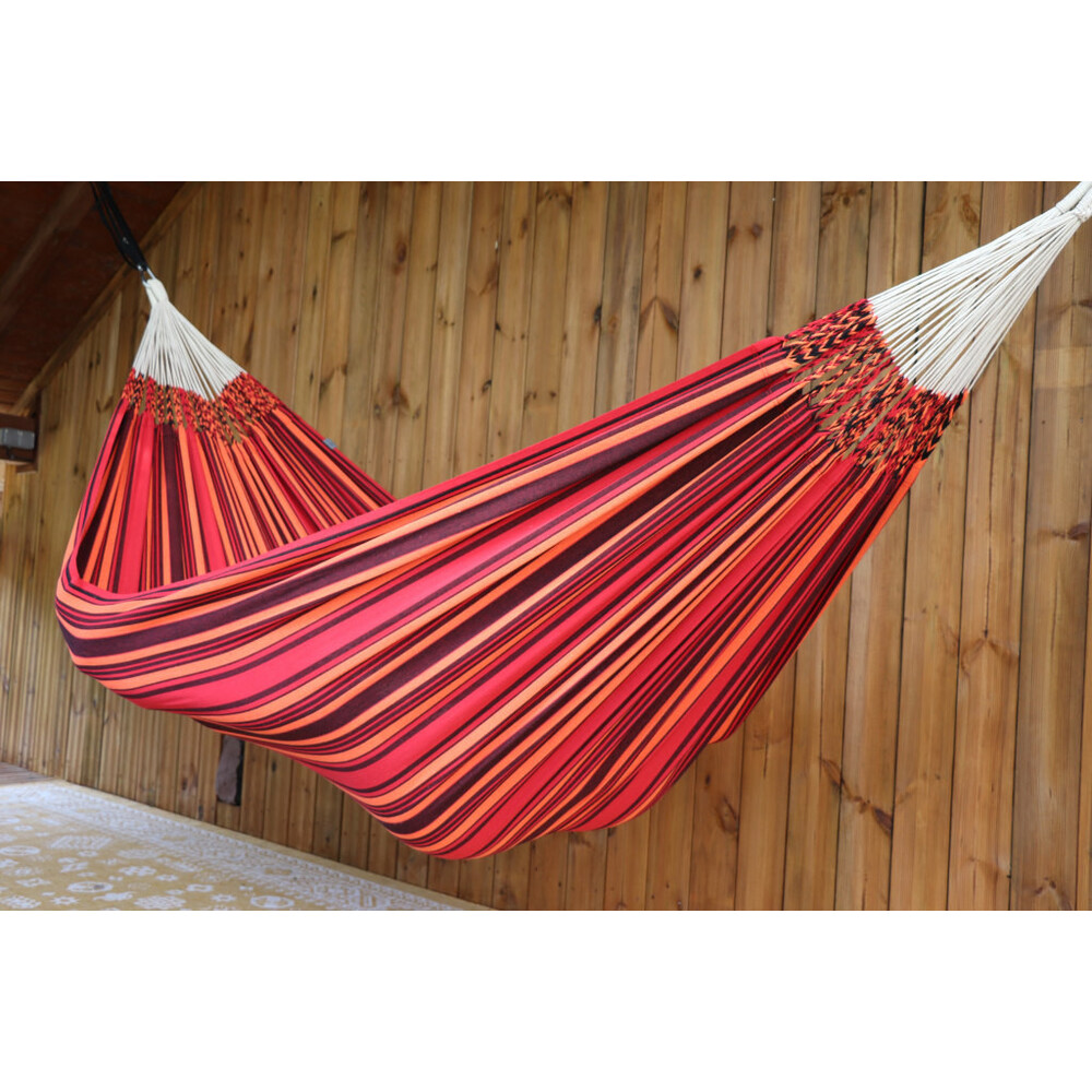 Hamac XL en coton recyclé Colombien - Fuego