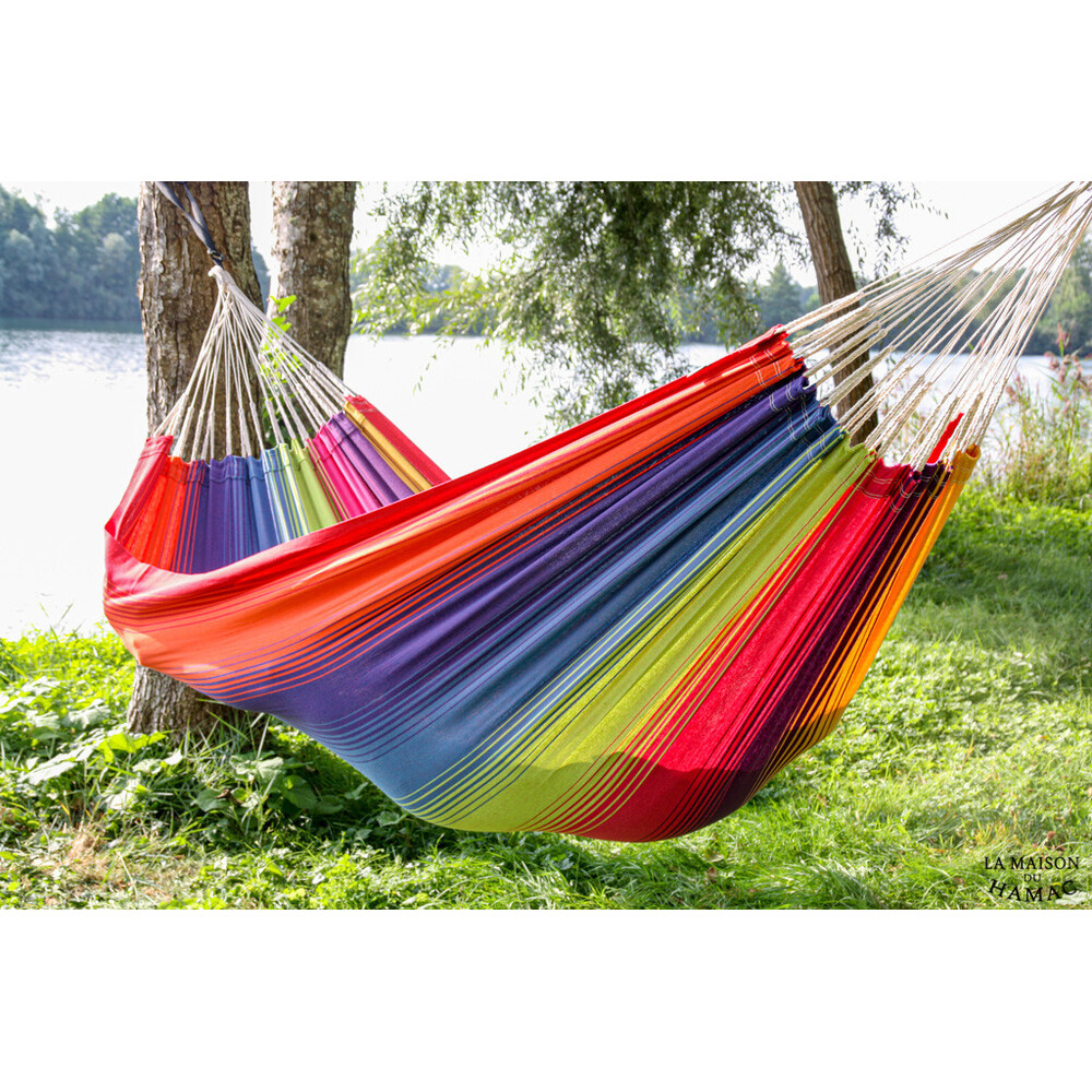 Hamac Colombien XXL en coton recyclé Saltillo