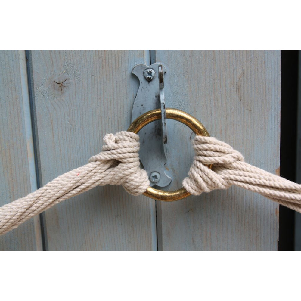 Hamac chaise de Colombie Carthagène Noir et Blanc