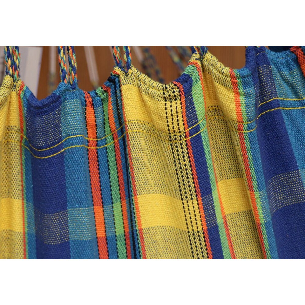 Hamac suspendu de la Colombie Madras Jaune