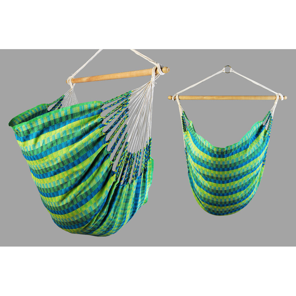 Hamac chaise fauteuil suspendu Colombia Verte