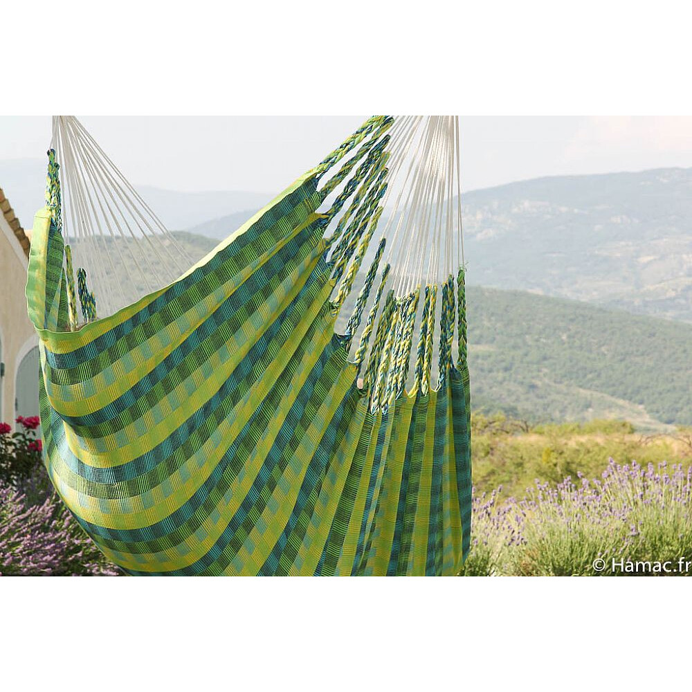 Hamac chaise fauteuil suspendu Colombia Verte