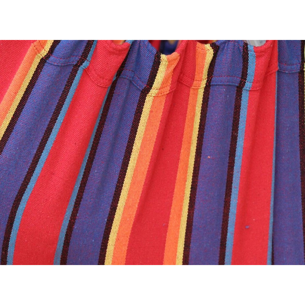 Hamac chaise orange fabriqué en Colombie