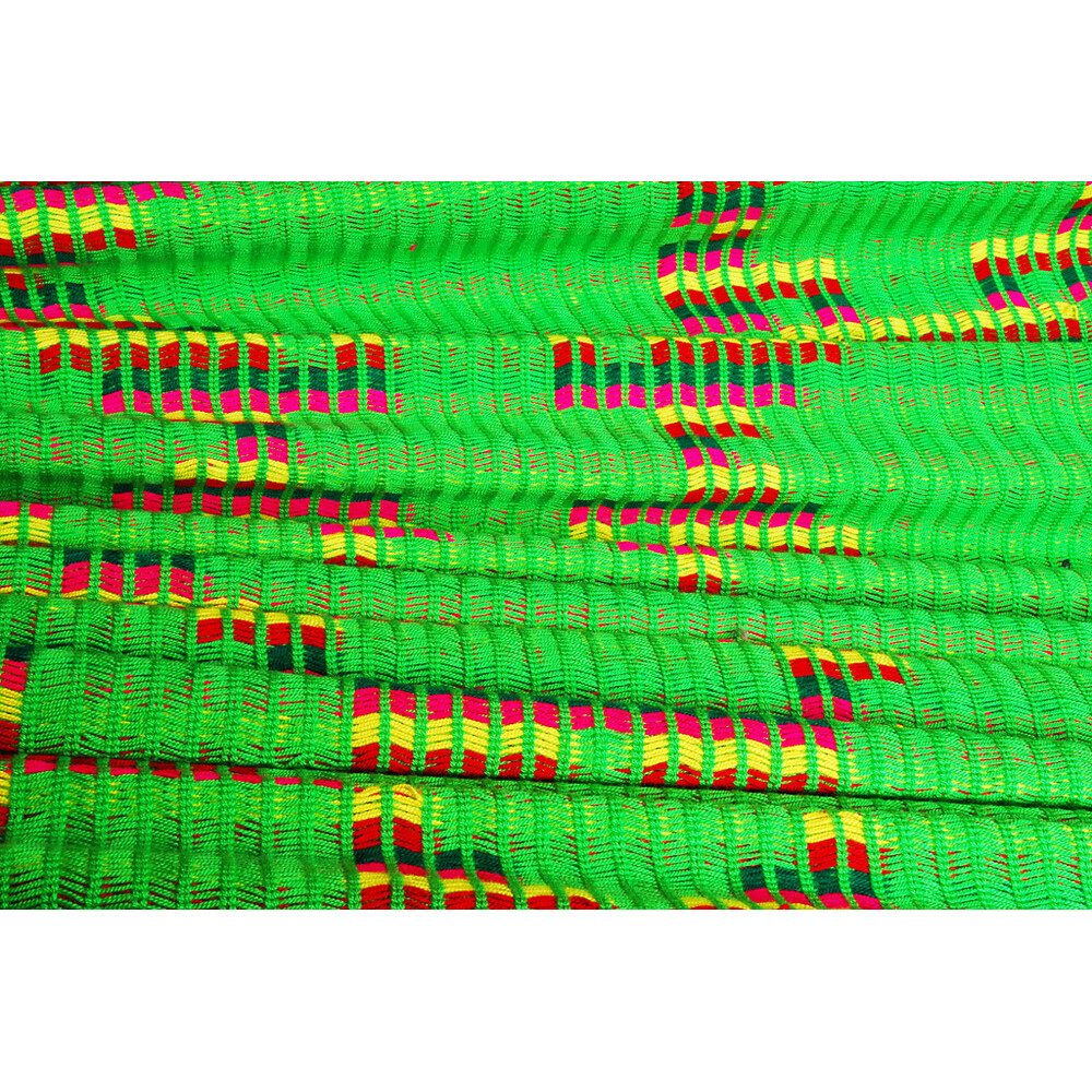 Hamac double face Wayuu Chinchorro Esmeralda de la Guajira