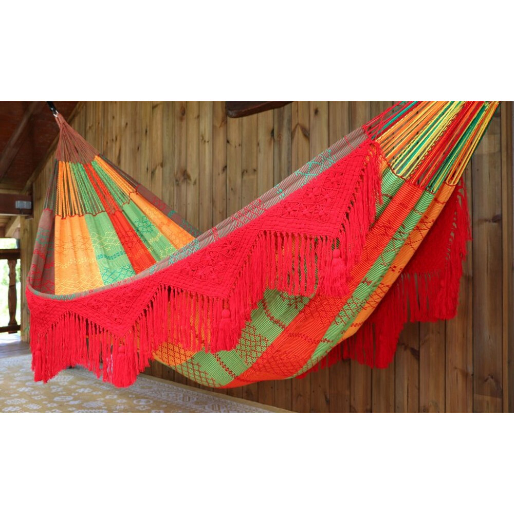 Hamac de luxe tissé main en acrylique Guindilla - Confort et élégance