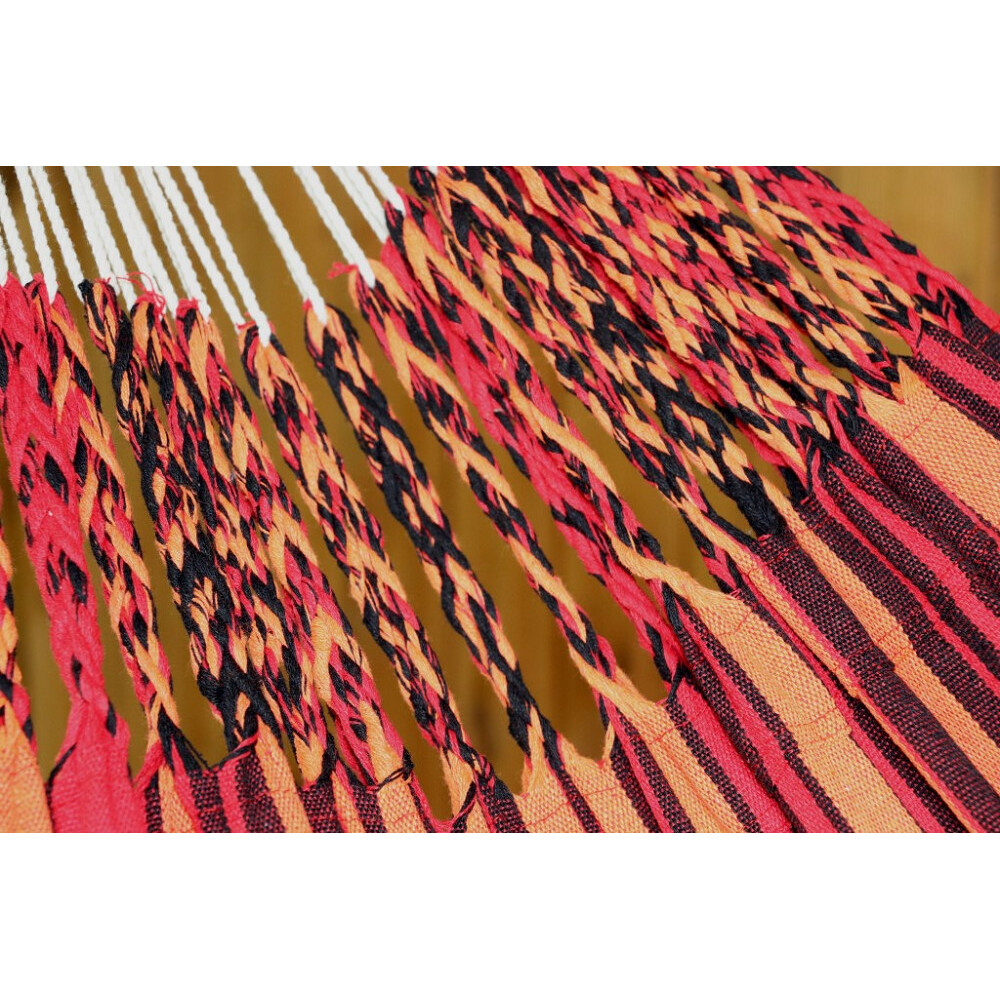 Hamac XL en coton recyclé Colombien - Fuego