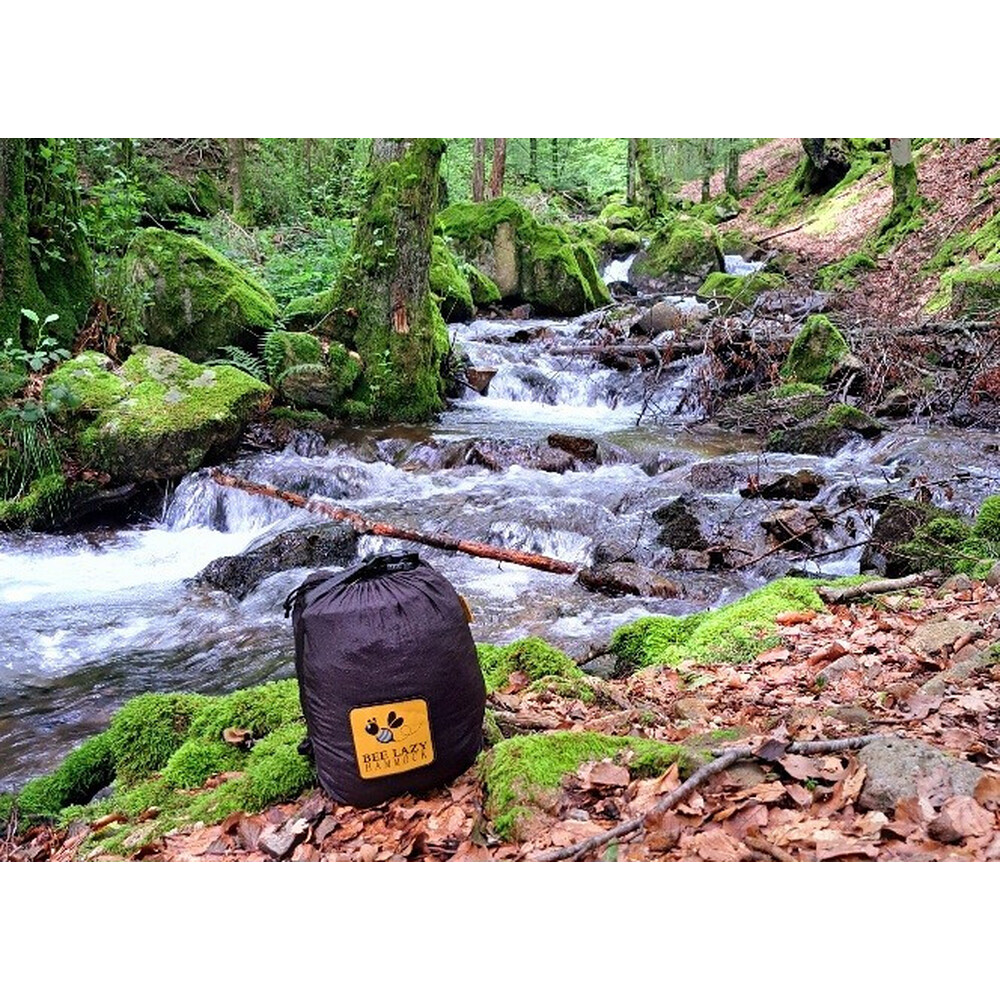 Hamac de voyage double ultra léger avec moustiquaire intégrée