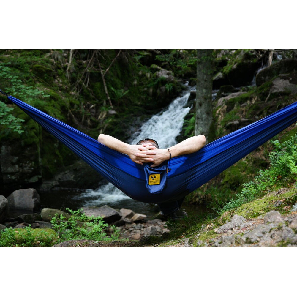 Hamac simple parachute Bee Lazy Blue Note