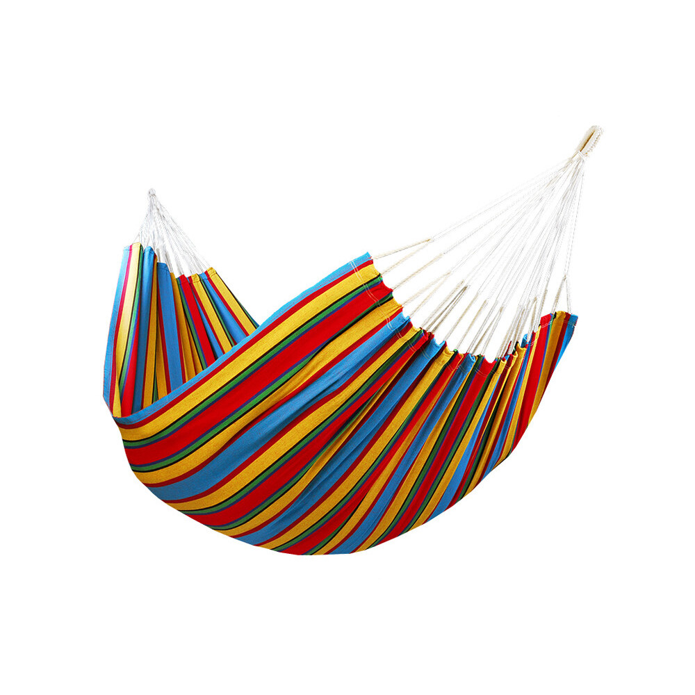 Hamac double colombien en coton recyclé Salsa