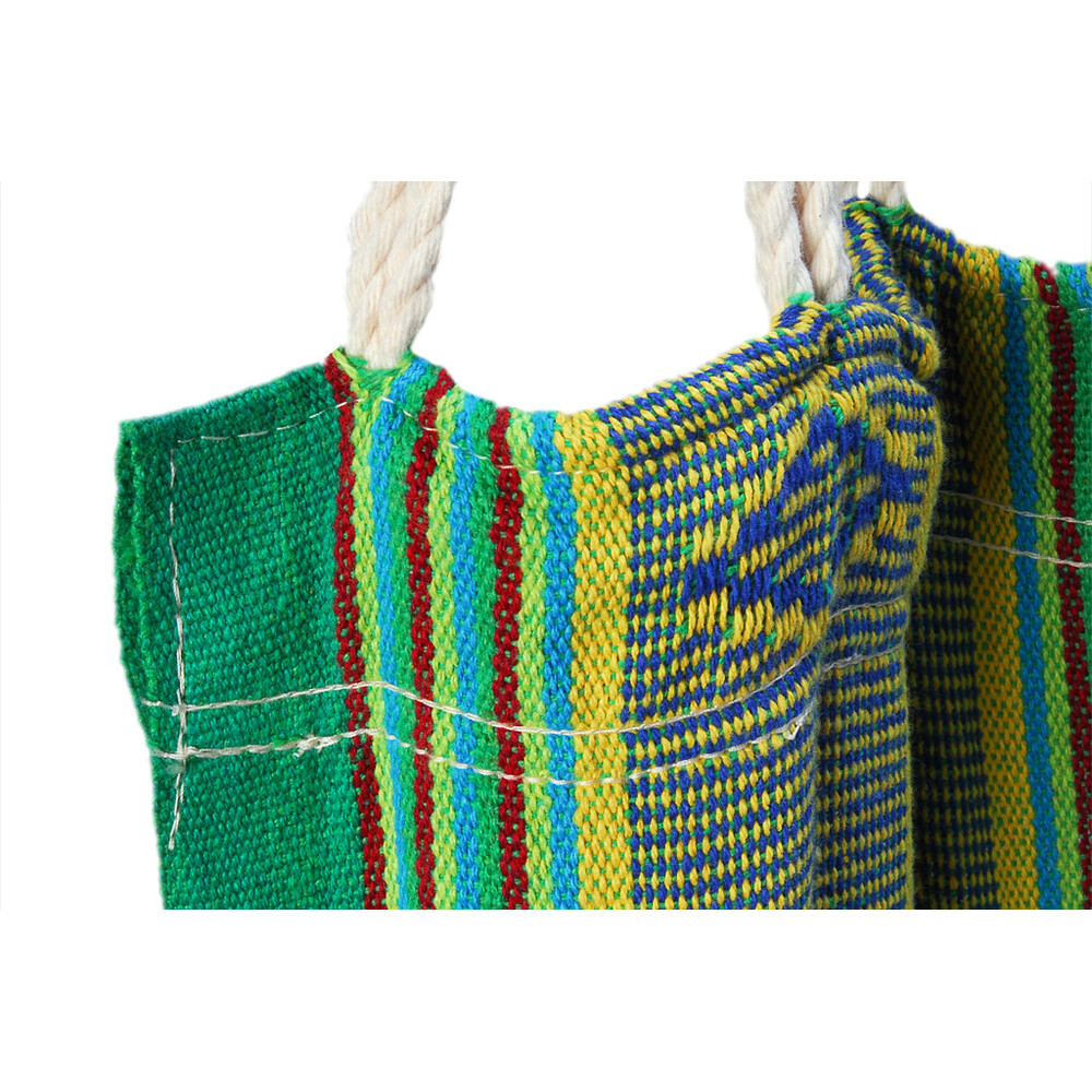 Hamac double en coton recyclé Cali Esmeralda - Confort pour deux