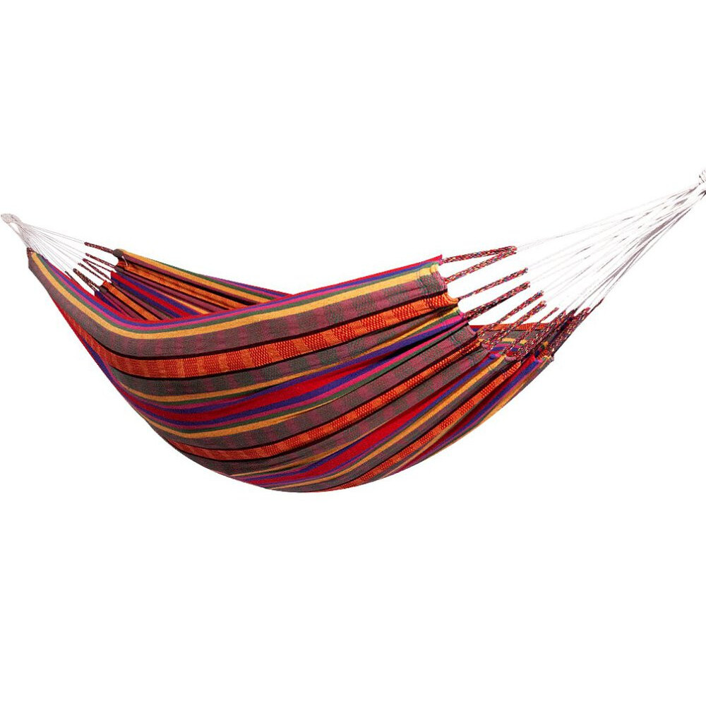 Hamac en coton recyclé Villareal une place pour un moment de détente écologique