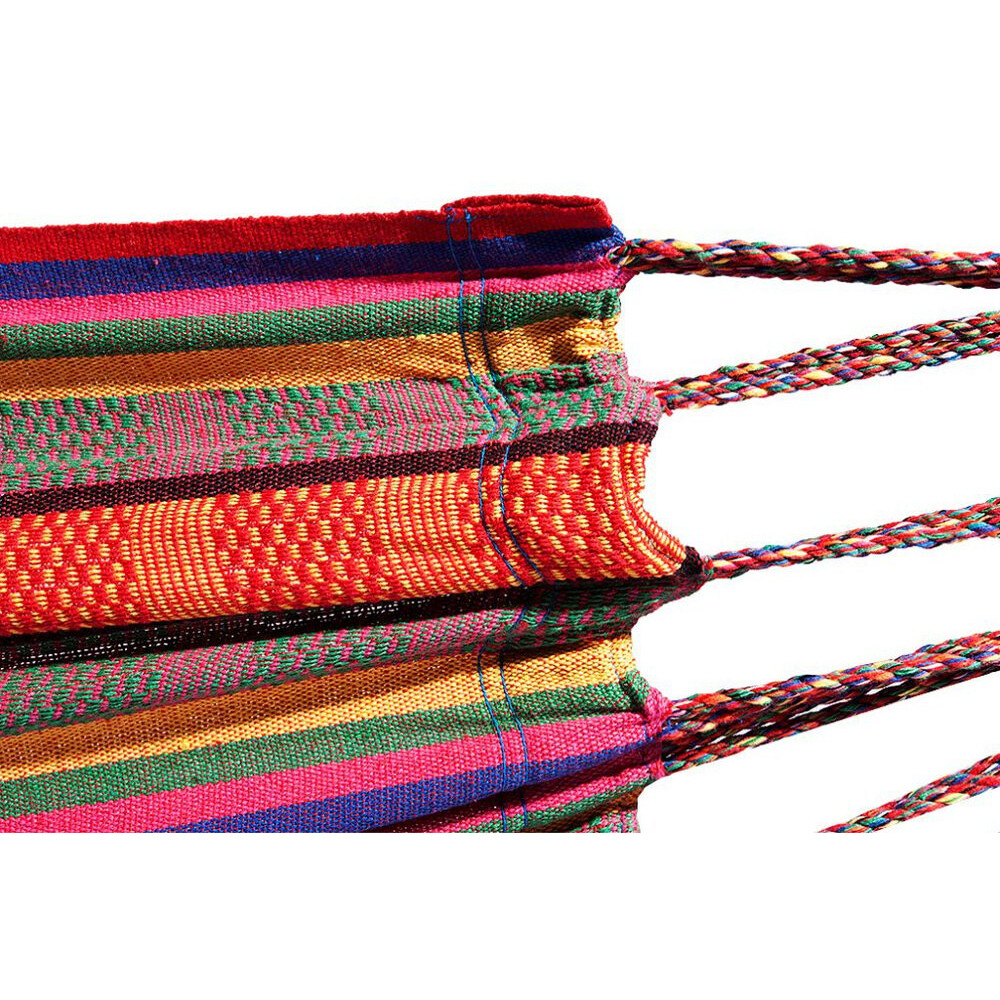 Hamac en coton recyclé Villareal une place pour un moment de détente écologique