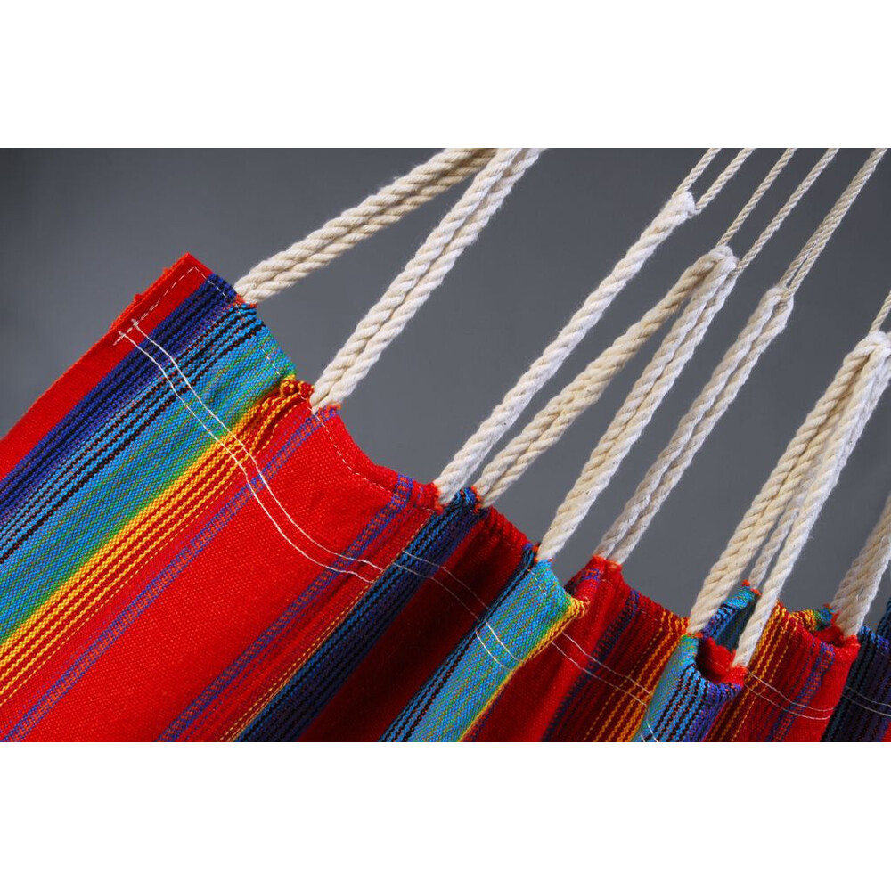 Hamac pour une personne coton recycle Saltillo