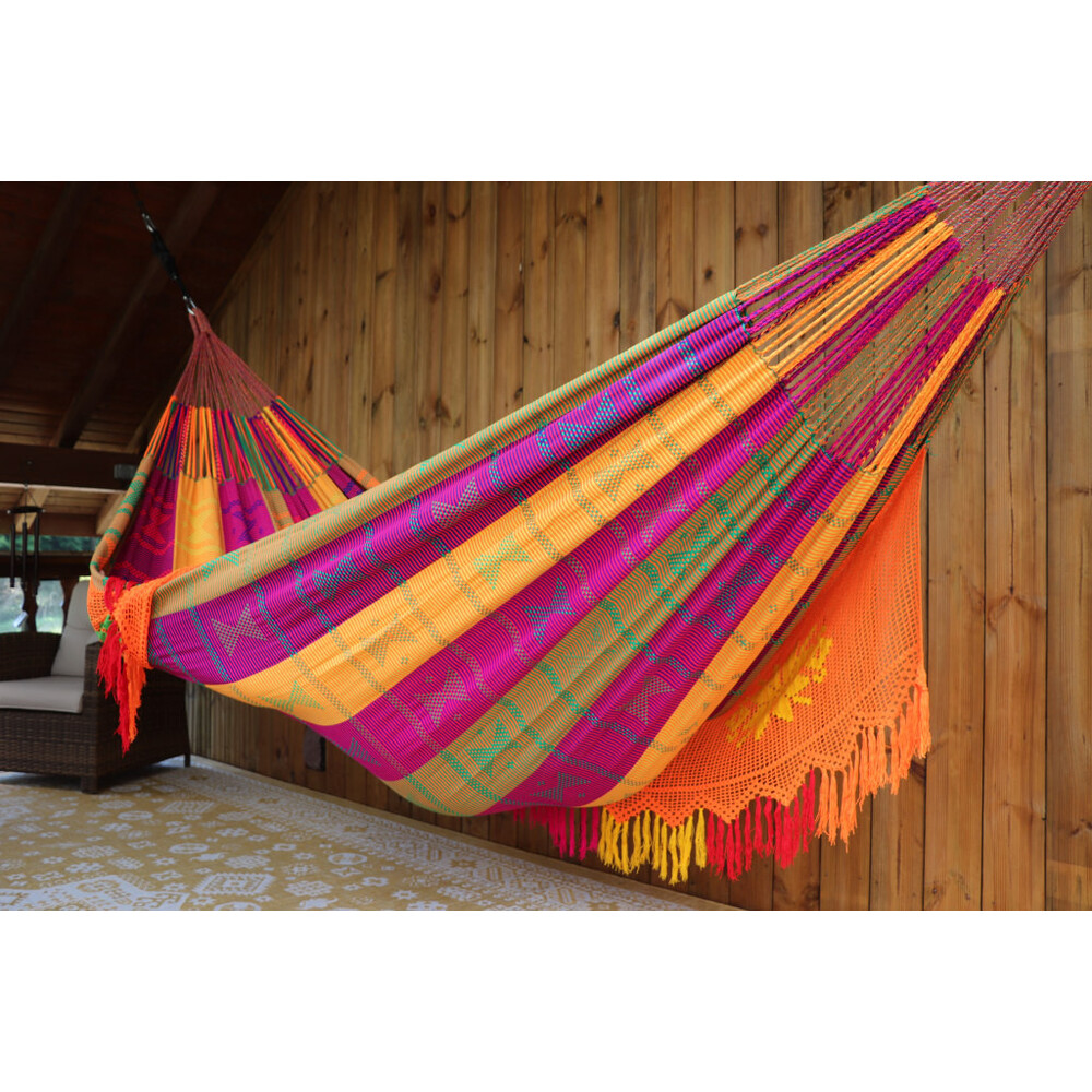 Hamac colombien tissé main Sofia